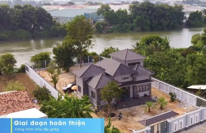 Villa Lắp Ghép Phong Cách Nhật Bản tại xã Bạch Đằng, TX Tân Uyên, Bình Dương